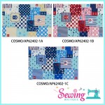 COTTON 100% PRINTED FABRIC:AP62402-1A, 1B & 1C